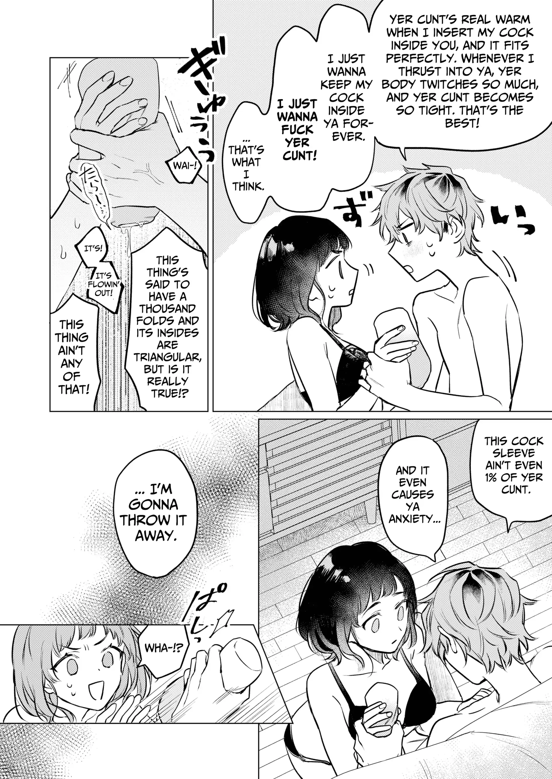 Hentai Manga Comic-I Ain't Losin' To Some Cock Sleeve!-Read-28